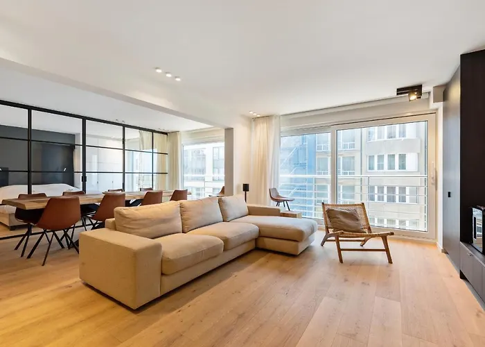 דירה Hyper-luxeappartement, Zeezicht, Centrum, Airco, Optie Hotelservices