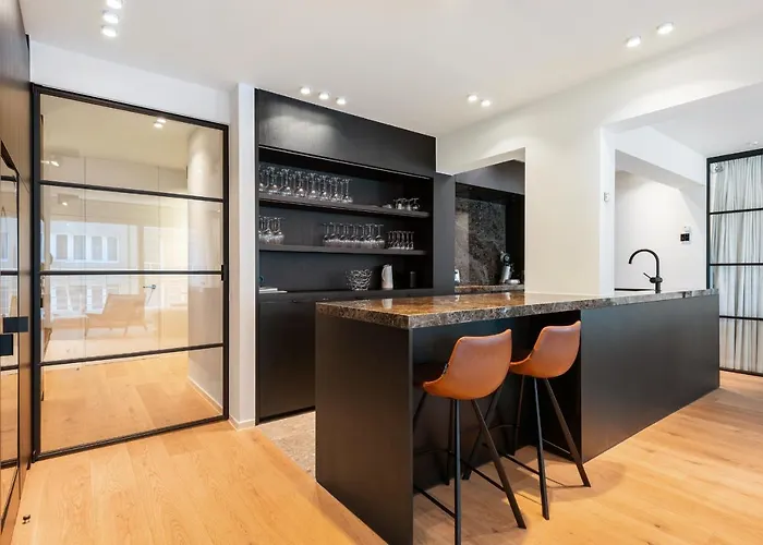 Hyper-luxeappartement, Zeezicht, Centrum, Airco, Optie Hotelservices 公寓