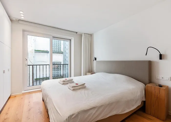 Apartman Hyper-luxeappartement, Zeezicht, Centrum, Airco, Optie Hotelservices